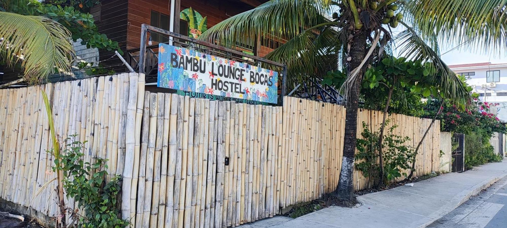 Bambu Lounge Bocas Hostel Bocas del Toro Exterior foto